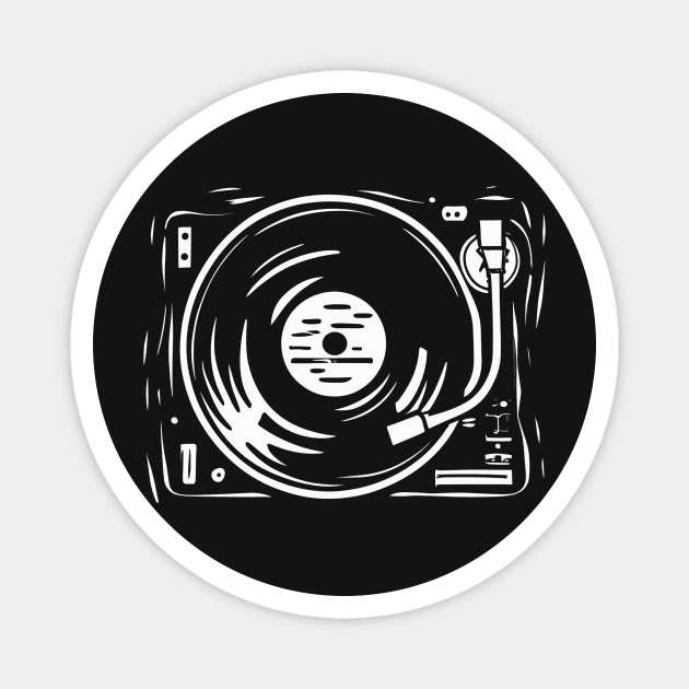 Turntable Magnet by Jhontee